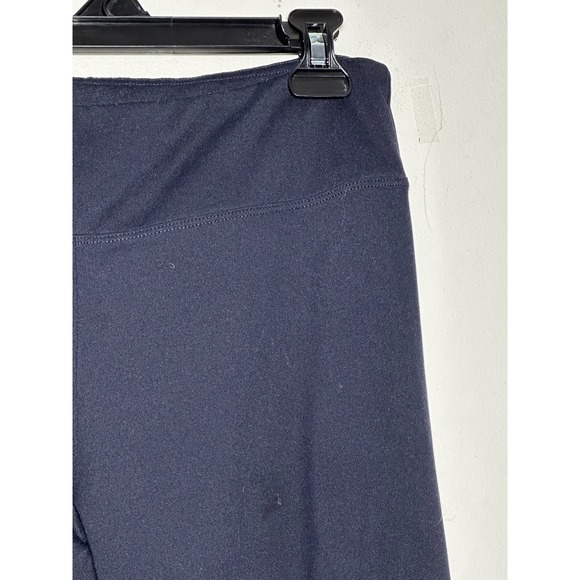 Balance Collection Navy Blue Capri Leggings Athletic Workout Activewear Size L - Picture 5 of 8